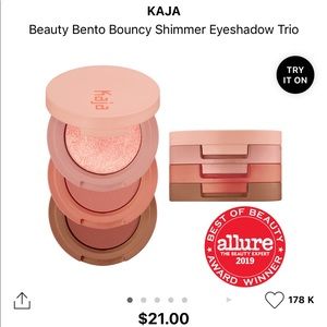 Kaja eyeshadow trio
